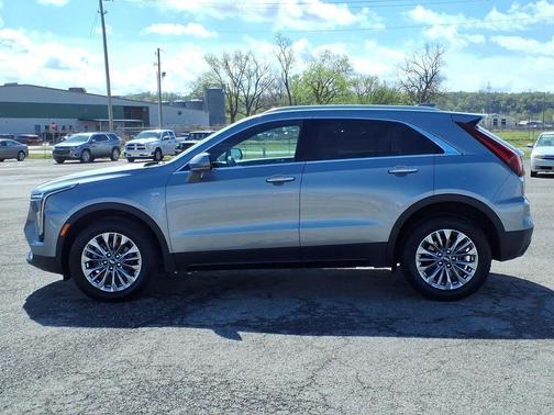 Argent Silver Metallic 2024 Cadillac XT4 Premium Luxury