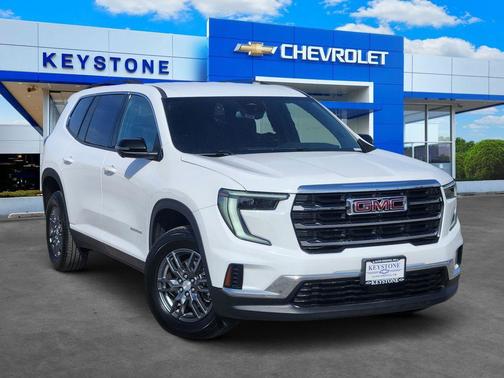 Summit White 2025 GMC Acadia FWD Elevation