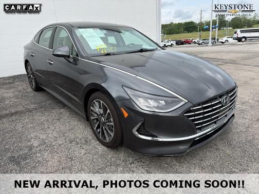 Portofino Gray 2023 Hyundai SONATA Hybrid SE