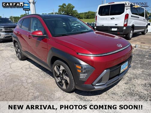 Ultimate Red Metallic 2024 Hyundai KONA Limited