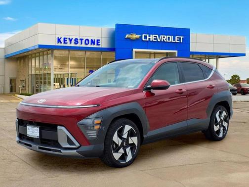 Ultimate Red Metallic 2024 Hyundai KONA Limited