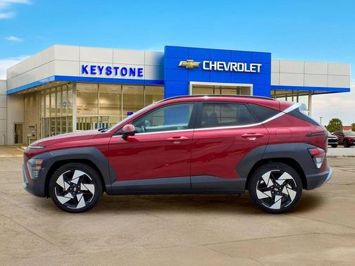 Ultimate Red Metallic 2024 Hyundai KONA Limited