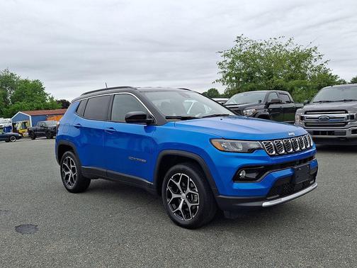 Hydro Blue Pearlcoat 2024 Jeep Compass Limited