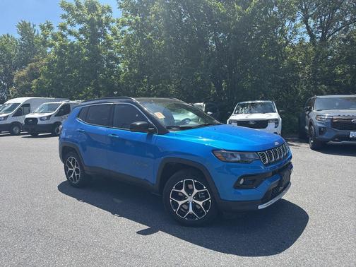 Hydro Blue Pearlcoat 2024 Jeep Compass Limited