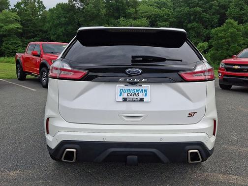 Star White Metallic Tri-Coat 2022 Ford Edge ST