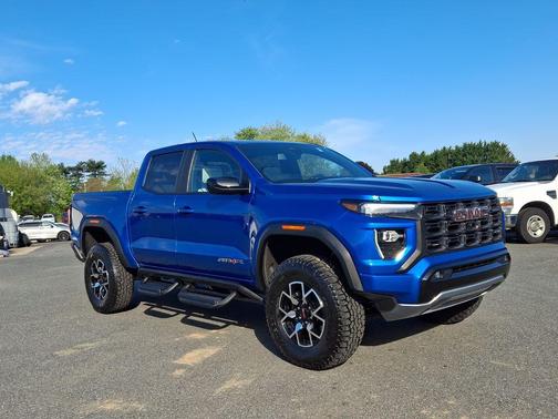 Dynamic Blue Metallic 2024 GMC Canyon AT4X