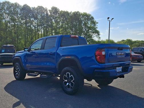 Dynamic Blue Metallic 2024 GMC Canyon AT4X
