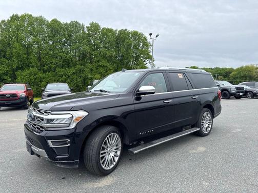Agate Black Metallic 2023 Ford Expedition Max Platinum