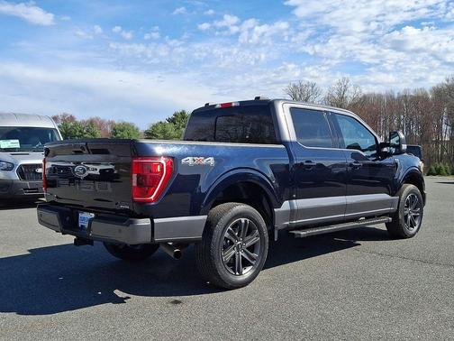 Antimatter Blue Metallic 2023 Ford F-150 XLT