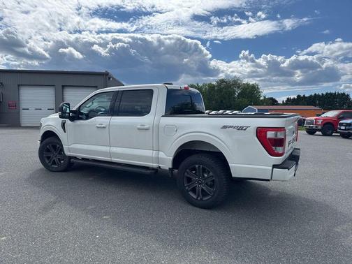 Star White Metallic Tri-Coat 2023 Ford F-150 Lariat