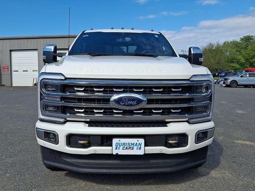 Star White Metallic Tri-Coat 2023 Ford F-250 Platinum