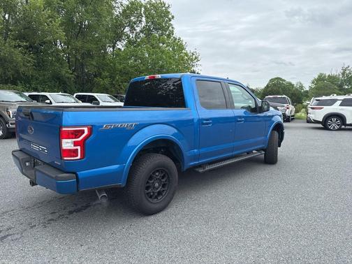 Blue Metallic 2020 Ford F-150 XLT
