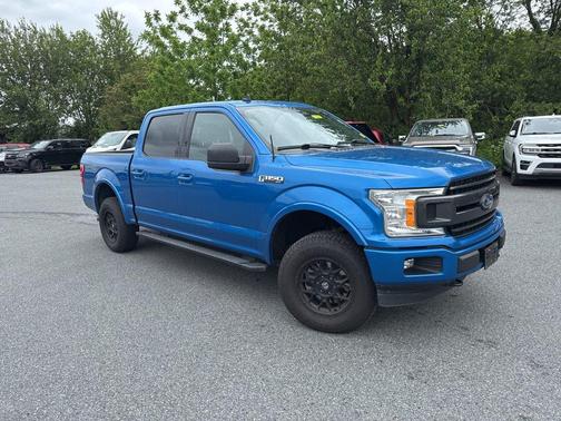 Blue Metallic 2020 Ford F-150 XLT