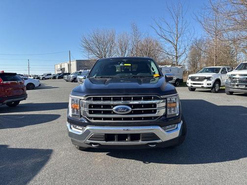 Antimatter Blue Metallic 2022 Ford F-150 Lariat