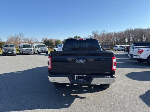 Antimatter Blue Metallic 2022 Ford F-150 Lariat