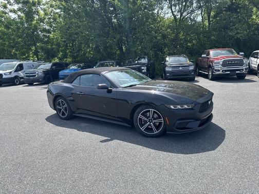 Shadow Black 2024 Ford Mustang EcoBoost Premium