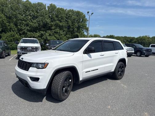 Bright White Clearcoat 2019 Jeep Grand Cherokee Upland