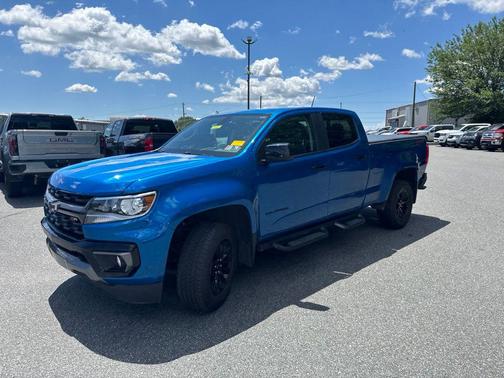 Bright Blue Metallic 2022 Chevrolet Colorado Z71