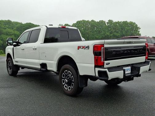 Star White Metallic Tri-Coat 2025 Ford F-250 Platinum