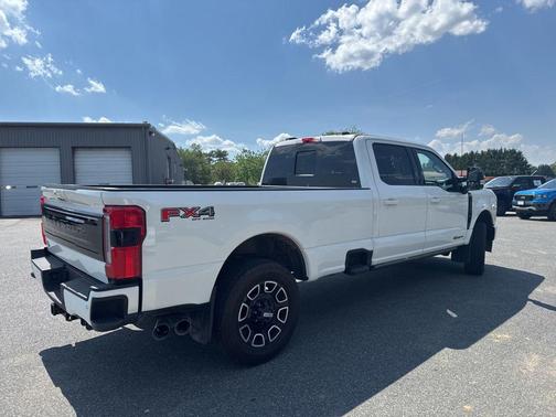 Star White Metallic Tri-Coat 2025 Ford F-250 Platinum