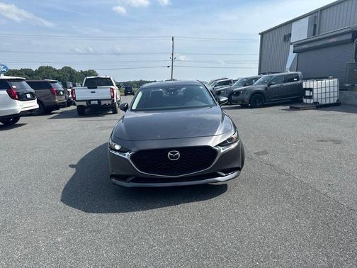 Machine Gray Metallic 2025 Mazda Mazda3 FWD w/Preferred Package