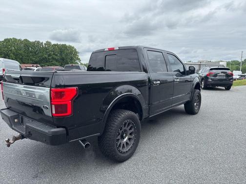 Agate Black Metallic 2019 Ford F-150 Platinum
