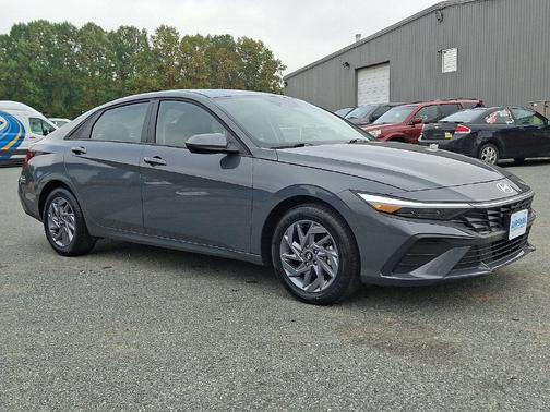 Ecotronic Gray 2025 Hyundai ELANTRA HEV Blue