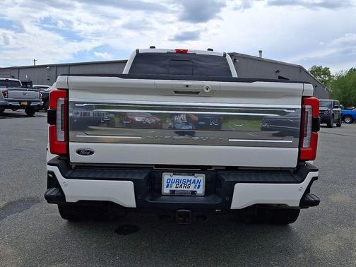 Star White Metallic Tri-Coat 2025 Ford F-450 Platinum