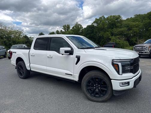 Star White Metallic Tri-Coat 2024 Ford F-150 Platinum