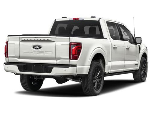 Star White Metallic Tri-Coat 2024 Ford F-150 Platinum