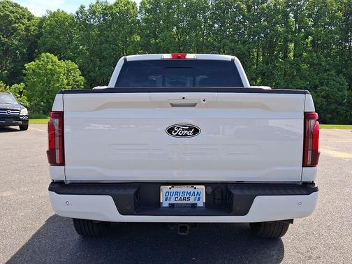 Star White Metallic Tri-Coat 2024 Ford F-150 Platinum