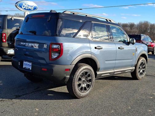 Azure Gray Metallic Tri-Coat 2025 Ford Bronco Sport Badlands