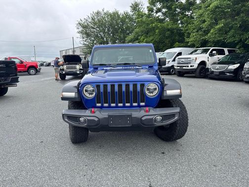 Ocean Blue Metallic Clearcoat 2019 Jeep Wrangler Unlimited Rubicon