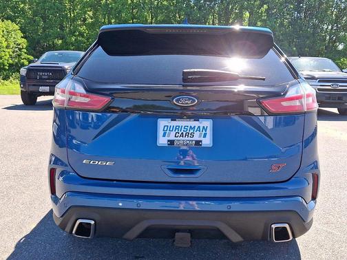 Blue Metallic 2019 Ford Edge ST