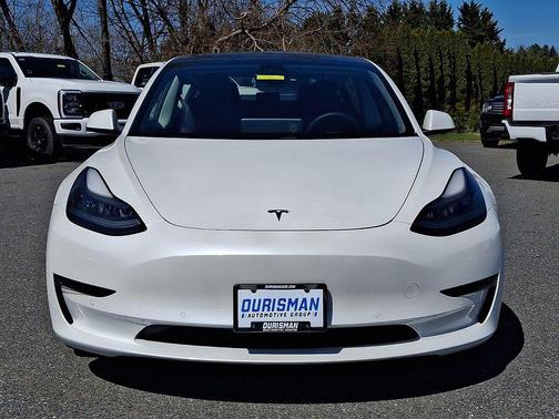 Pearl White Multi-Coat 2021 Tesla Model 3 Standard Range Plus