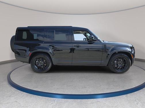 Santorini Black 2026 Land Rover Defender S
