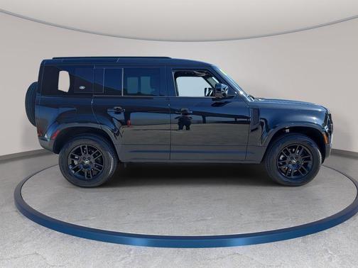Santorini Black Metallic 2023 Land Rover Defender S
