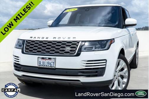 2019 Land Rover Range Rover 3.0L V6 Supercharged HSE