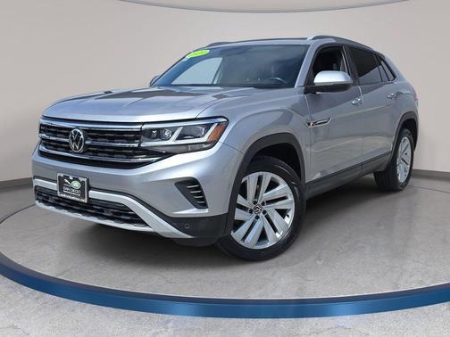 Pyrite Silver Metallic 2020 Volkswagen Atlas Cross Sport 3.6L V6 SE w/Technology R-Line