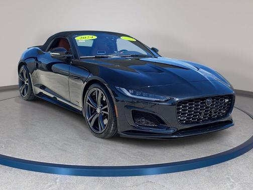 Santorini Black Metallic 2024 Jaguar F-TYPE P575 R75