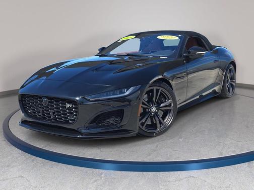 Santorini Black Metallic 2024 Jaguar F-TYPE P575 R75