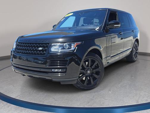 Santorini Black 2017 Land Rover Range Rover 5.0L Supercharged