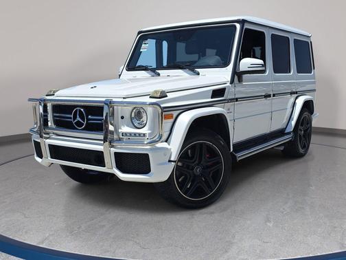 Polar White 2018 Mercedes-Benz AMG G 63 G 63 AMG
