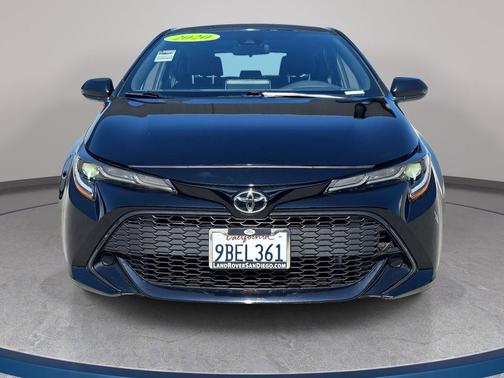 Midnight Black Metallic 2020 Toyota Corolla SE