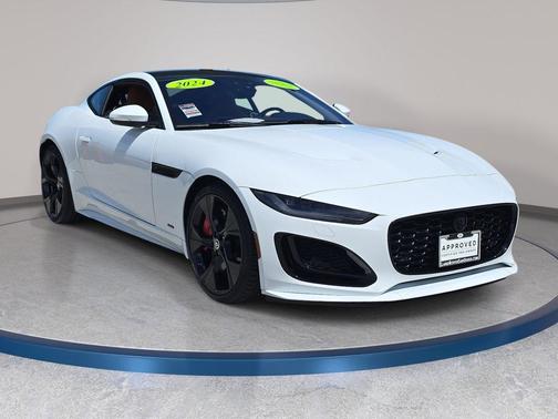 Fuji White 2024 Jaguar F-TYPE P450
