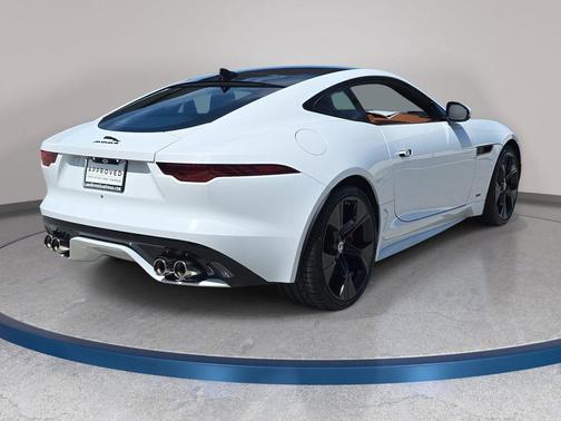 Fuji White 2024 Jaguar F-TYPE P450