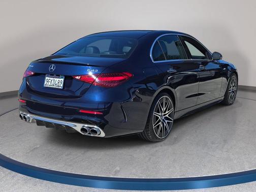 Lunar Blue Metallic 2023 Mercedes-Benz AMG C 43 4MATIC