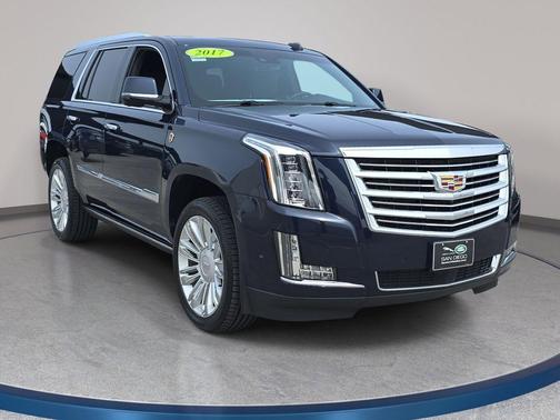 Dark Adriatic Blue Metallic 2017 Cadillac Escalade Platinum