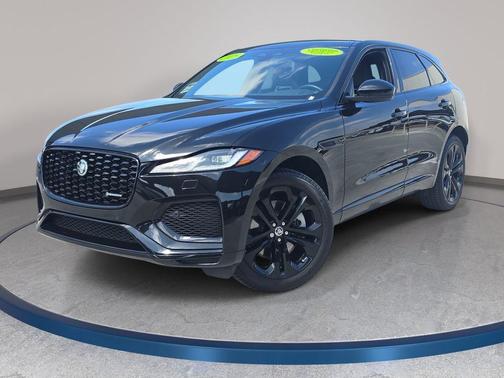 Santorini Black 2025 Jaguar F-PACE P400 R-Dynamic S