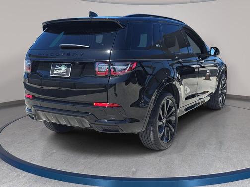 Santorini Black 2025 Land Rover Discovery Sport SE